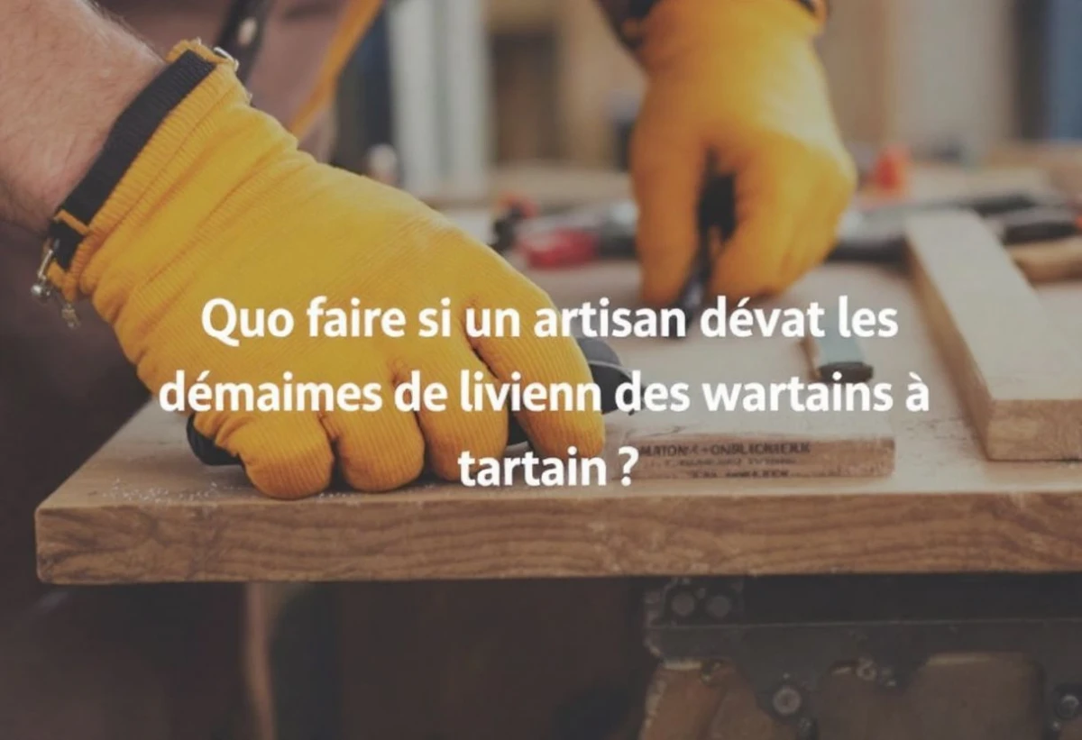 Que faire si un artisan dépasse les délais de livraison des travaux ?