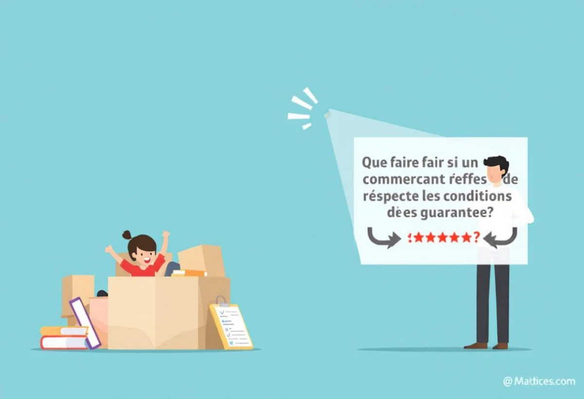 Que faire si un commerçant refuse de respecter les conditions de garantie ?