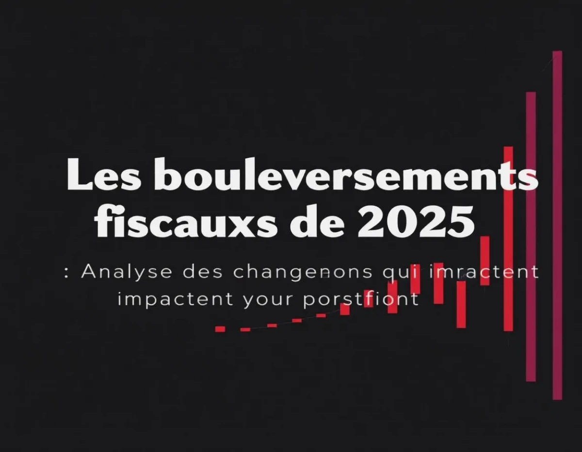 Les bouleversements fiscaux de 2025 : Analyse des changements qui impactent votre patrimoine