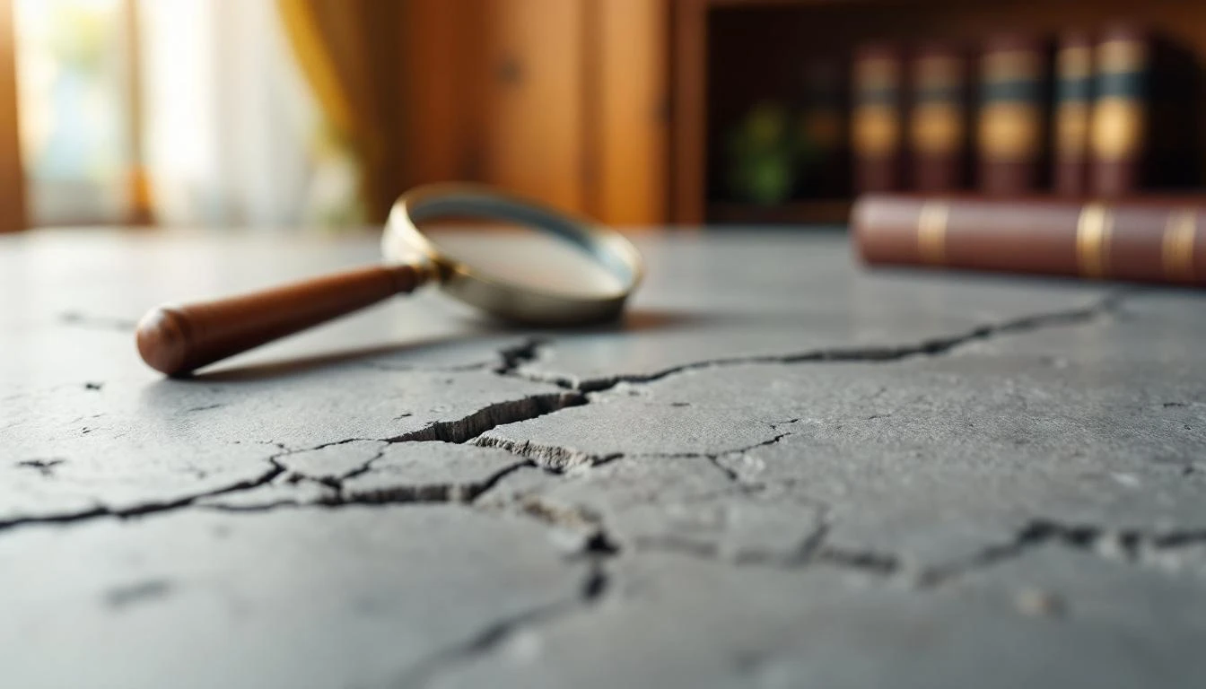 Fissures de retrait béton : vos recours juridiques en 2026