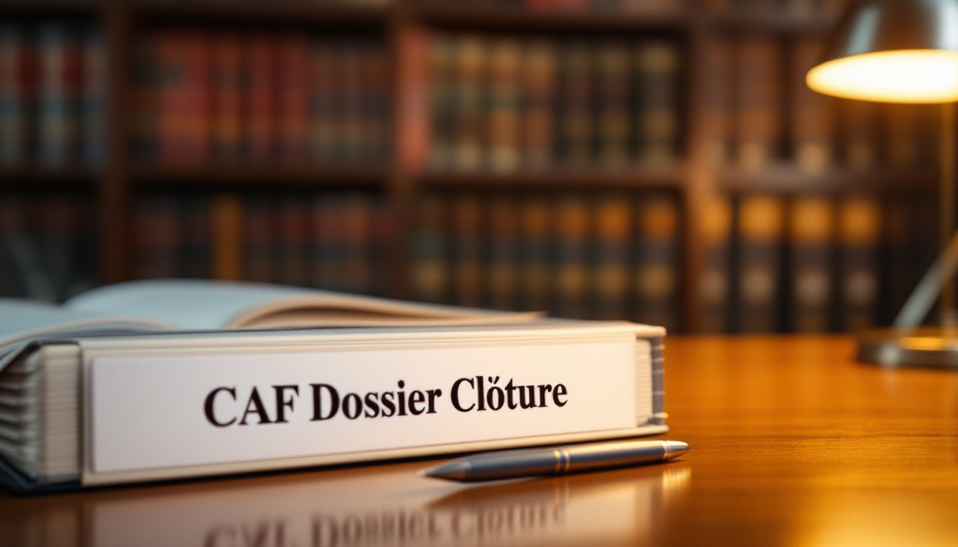 Comment comprendre un dossier clôturé CAF rapidement